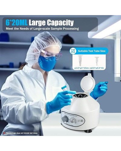 Centrifugeuse de paillasse 6 tubes Modèle 800