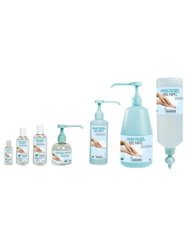Gel hydroalcoolique Aniosgel 85 NPC Flacon de 1L airless