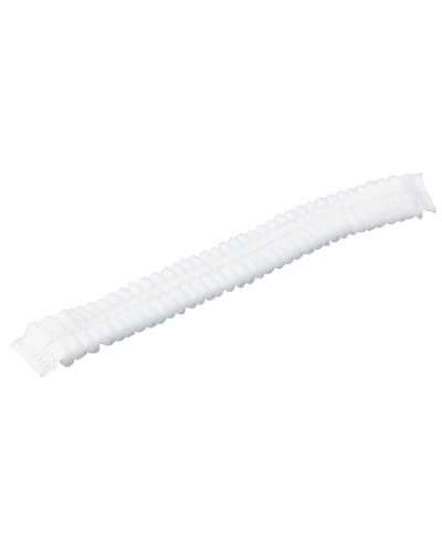 Charlotte à clip en polypropylène non-tissé blanche, 14g