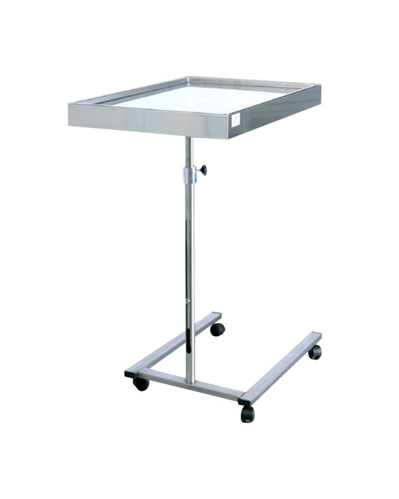 Table de Mayo Manuelle en Inox – Table d’Instruments Médicale | SOCIMED