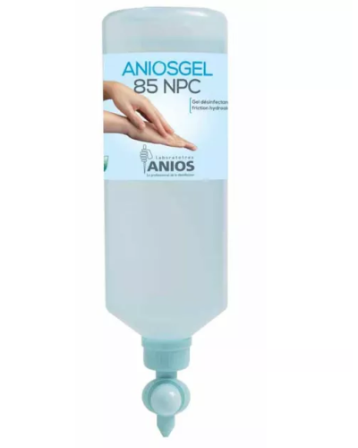 Gel hydroalcoolique Aniosgel 85 NPC Flacon de 1L airless