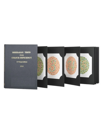 Album Test d’Ishihara 38 Planches – Dépistage du Daltonisme
