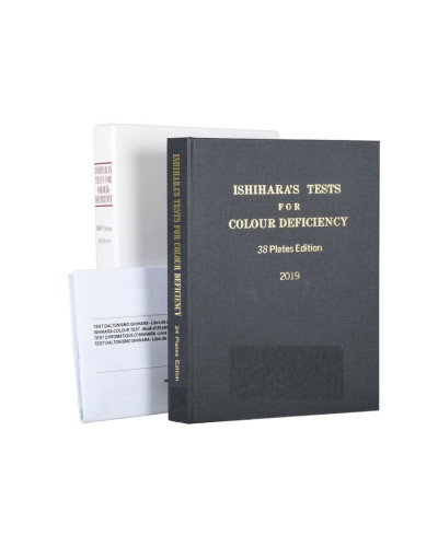 Album Test d’Ishihara 38 Planches – Dépistage du Daltonisme