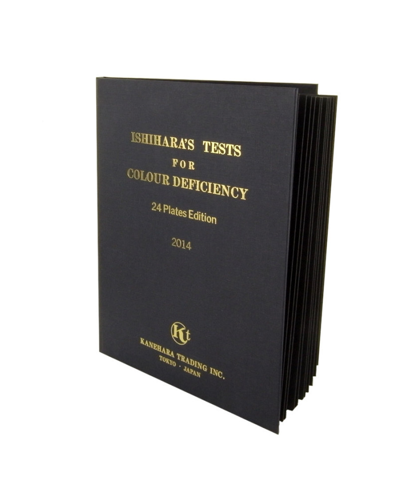 Album Test d’Ishihara 24 Planches – Dépistage du Daltonisme
