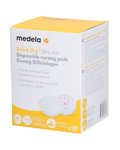Coussinets d'allaitement Safe & Dry Ultra mince à usage unique