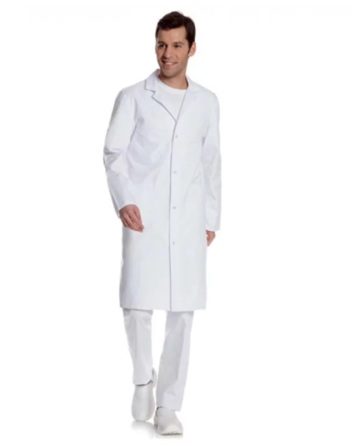 Blouse blanche homme modèle "BALLY", manches longues