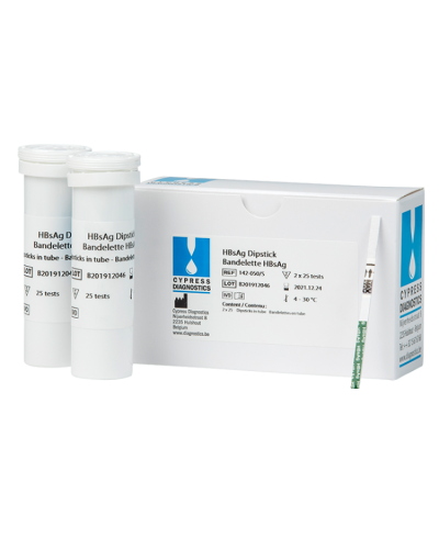 HBsAg bandelette pour test Hépatite B