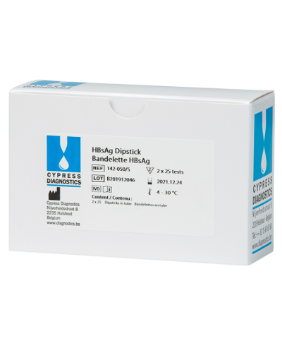 HBsAg bandelette pour test Hépatite B