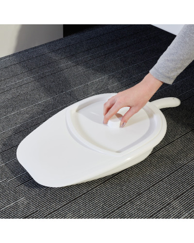 Bassin de lit, forme pantoufle