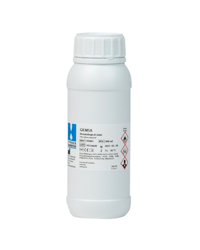 Colorant Giemsa HS003 – Diagnostic hematologique & histologique – 500 ml