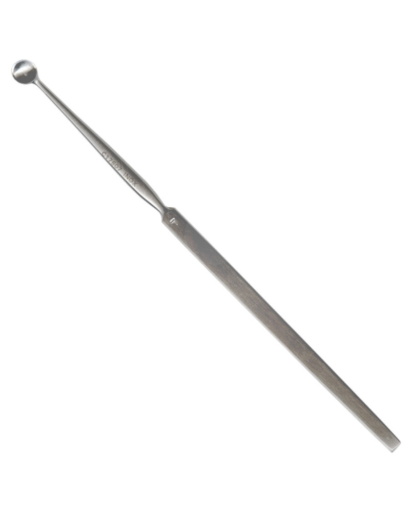 Curette fine pleine petite manche le jeu de (1 à  7 mm)