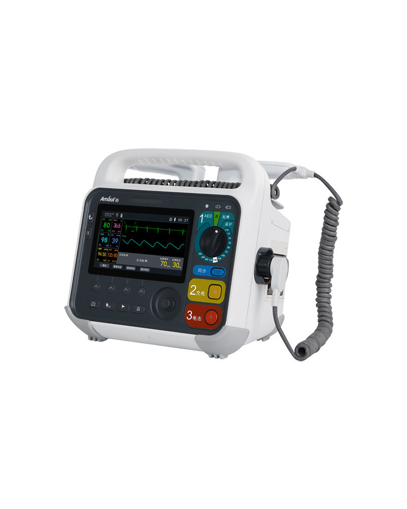 Moniteur Défibrillateur 4-en-1 Portable – ECG & Imprimante | SOCIMED