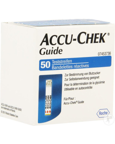Bandelettes Accu Chek Performa
