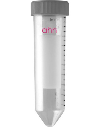 Tube à centrifuger 50ml gradué en polypropylène fond conique cape à vis en vrac stérile