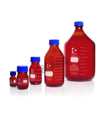 Flacons en verre borosilicate, verre brun, 1000ml