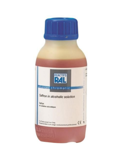 Safran du Gâtinais, en solution alcoolique