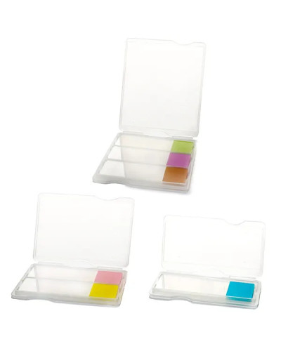 Boîtes postales en polypropylène translucide, 5 lames portes-objet