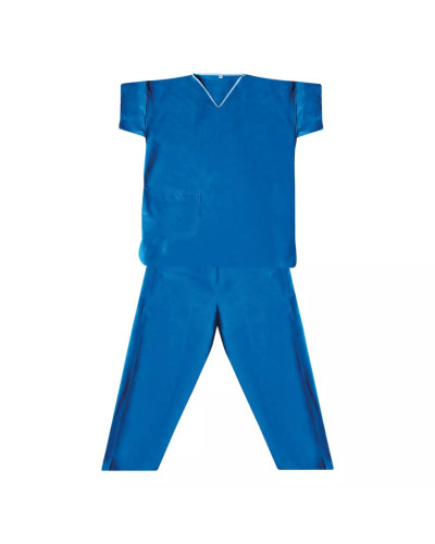 Tenue chirurgicale Foliodress bleu Carton de 50 pièces