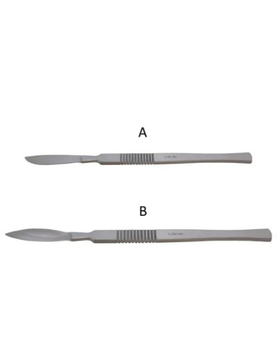 Scalpel en inox avec lame