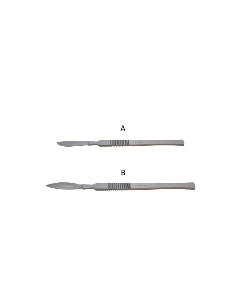 Scalpel en inox avec lame