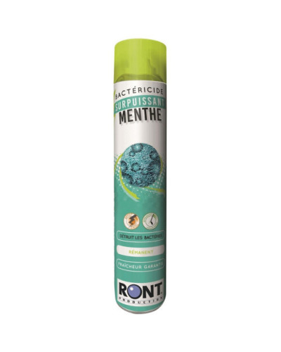 Désinfectant Air & Surfaces Bactéricide Menthe | Usage Professionnel