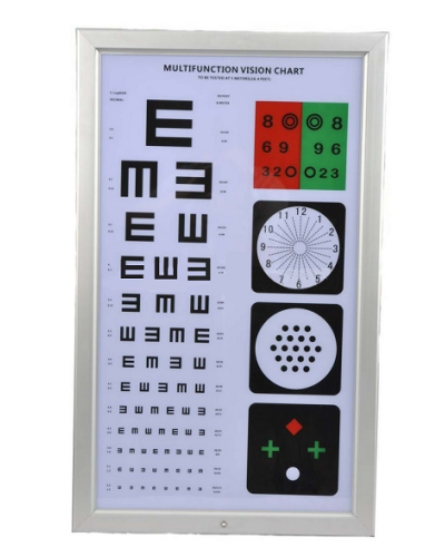 Echelles optométriques Lumineuses à LED