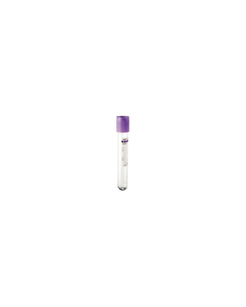 Tube de prélèvement sous vide Vacutest p.e.t 6ml/7ml EDTA K2 stérile