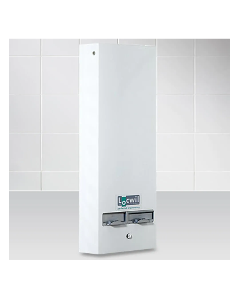 Distributeur de préservatif à double colonne