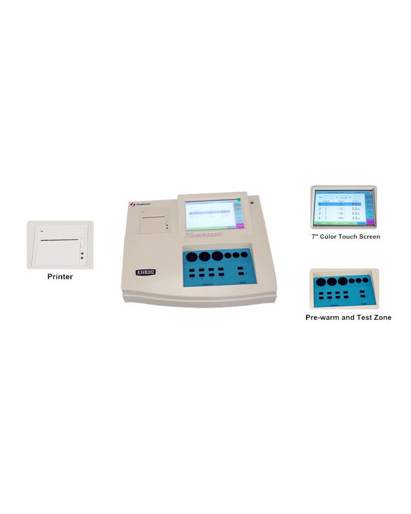 Analyseur hémostase/coagulomètre 04 canaux