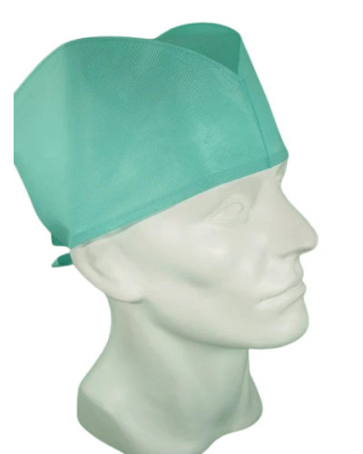 Calot chirurgien non tissé à usage unique - 40 g/m² – Boîte de 100