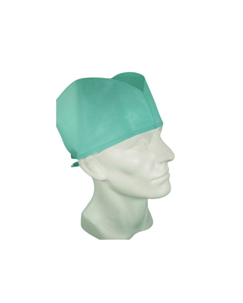 Calot chirurgien non tissé à usage unique - 40 g/m² – Boîte de 100