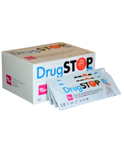 Kit de dépistage multi-drogues salivaires, 6 en 1