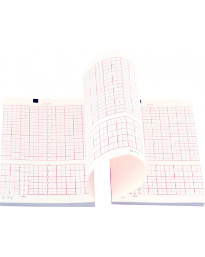 Papier pour monitoring (Cardiotocographe) Edan F2/F3/F6/F9