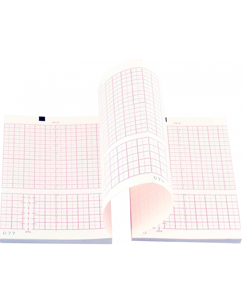 Papier pour monitoring (Cardiotocographe) Edan F2/F3/F6/F9