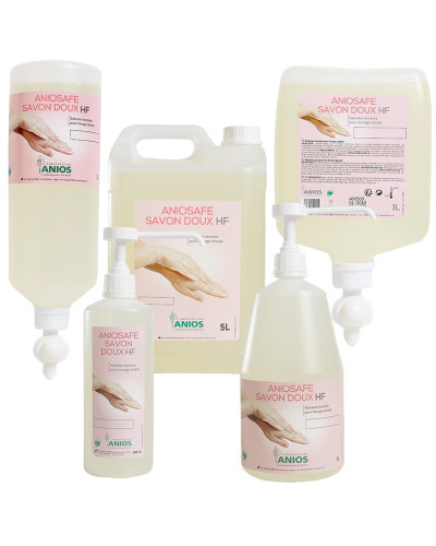 ANIOSAFE SAVON DOUX HF, Bidon de 5L