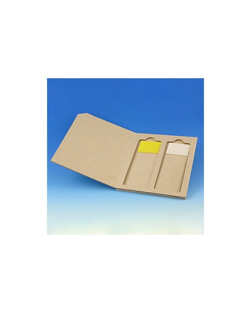 Boîtes postales en carton rigide, 2 lames portes-objets , boîte de 50 pièces