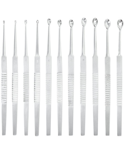 Curette de besnier pleine 5 mm x 13,5mm