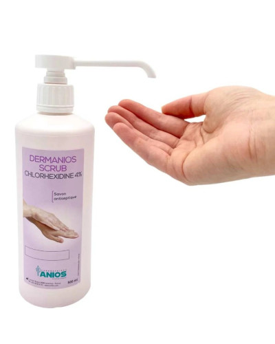 Dermanios scrub chlorhexidine