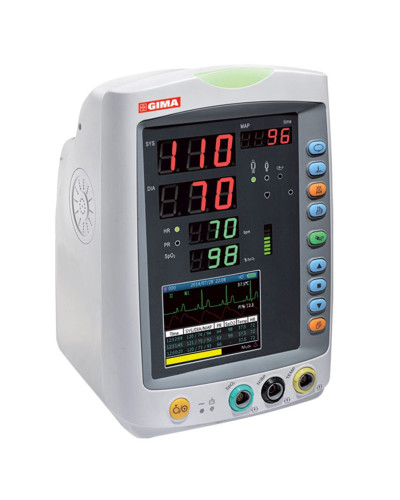 Moniteur multiparamétrique GIMA P10 Vital Plus écran 7 pouces ECG SpO2