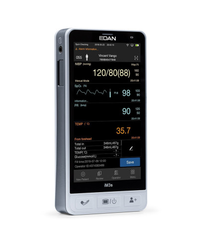 Moniteur Edan iM3S – SpO2 NIBP Température Portable | Socimed