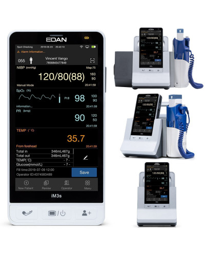 Moniteur Edan iM3S – SpO2 NIBP Température Portable | Socimed
