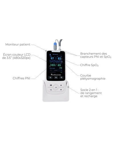 Moniteur Vitalimate Mini Spengler – SpO2 PNI | Socimed