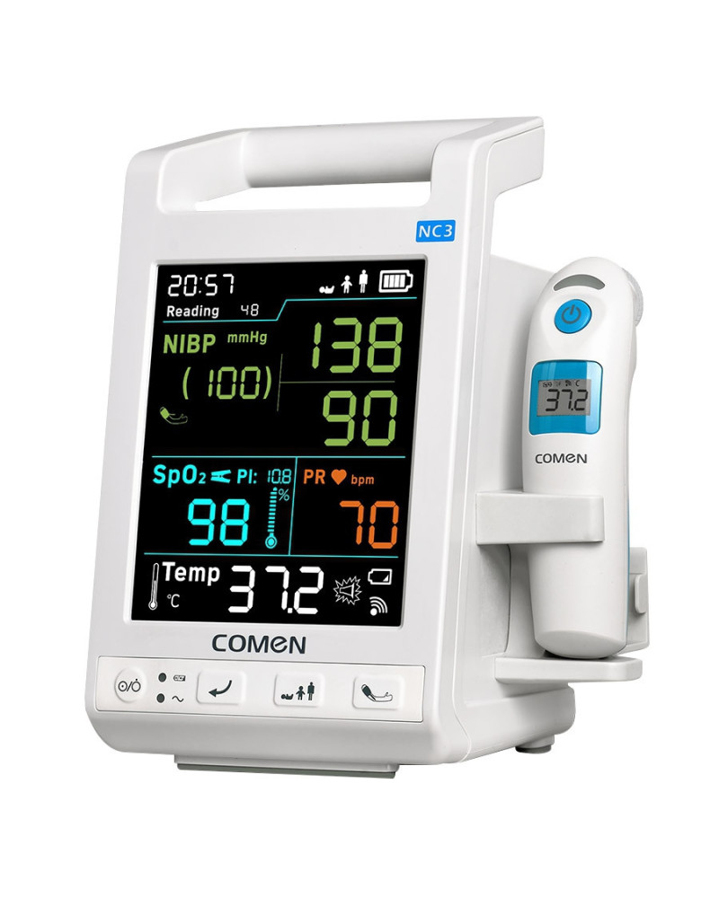 Moniteur Comen NC3 – ECG SpO2 NIBP Température | Socimed