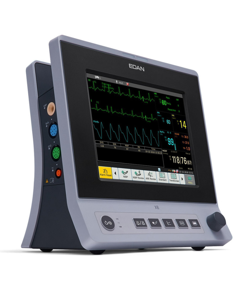 Moniteur Edan X8 – Multiparamètres Soins Intensifs | Socimed