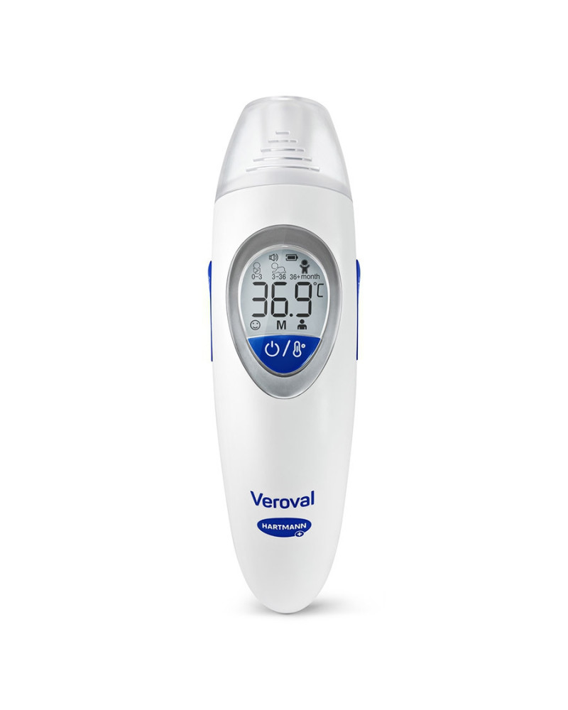 Veroval Family Hartmann – Thermomètre 3-en-1 Code Âge Couleur | Socimed