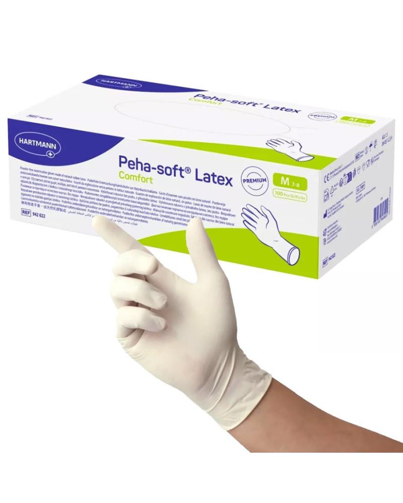 Gants Latex Non Poudrés Hartmann Peha-soft Comfort | Socimed