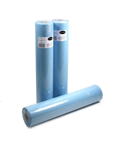 Drap d'examen plastifié ValaRoll bleu – 6 rouleaux 180 formats 50×38 cm | SOCIMED