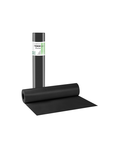 Drap d'examen plastifié noir