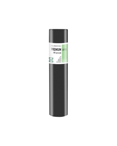 Drap d'examen plastifié noir