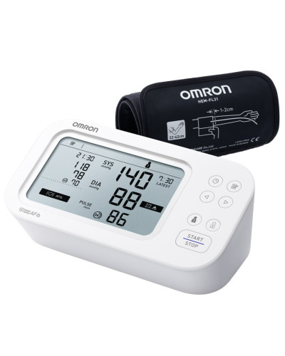 Tensiometre Omron M6 Comfort AFIB - Brassard Intelli Wrap et FA
